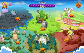 Rockstars of Ooo - 探險活寶 ภาพหน้าจอเกม