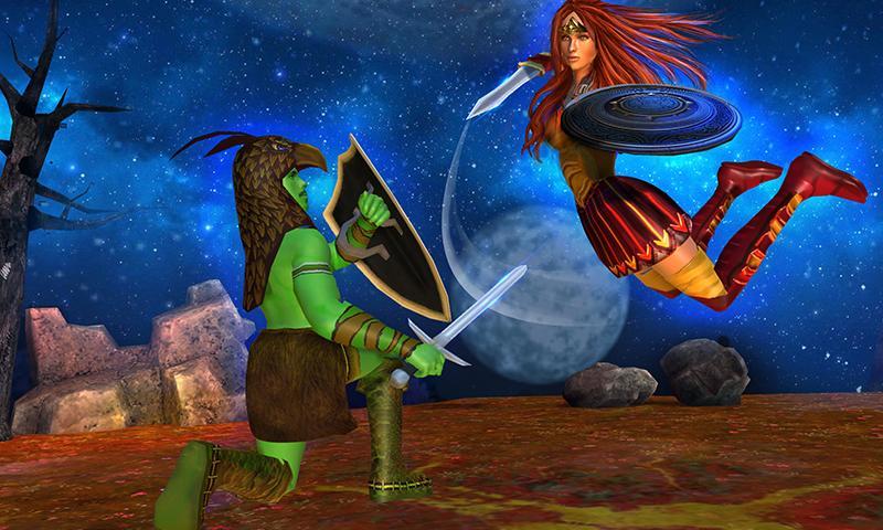 Super Gal Hero 2017 Game Screenshot