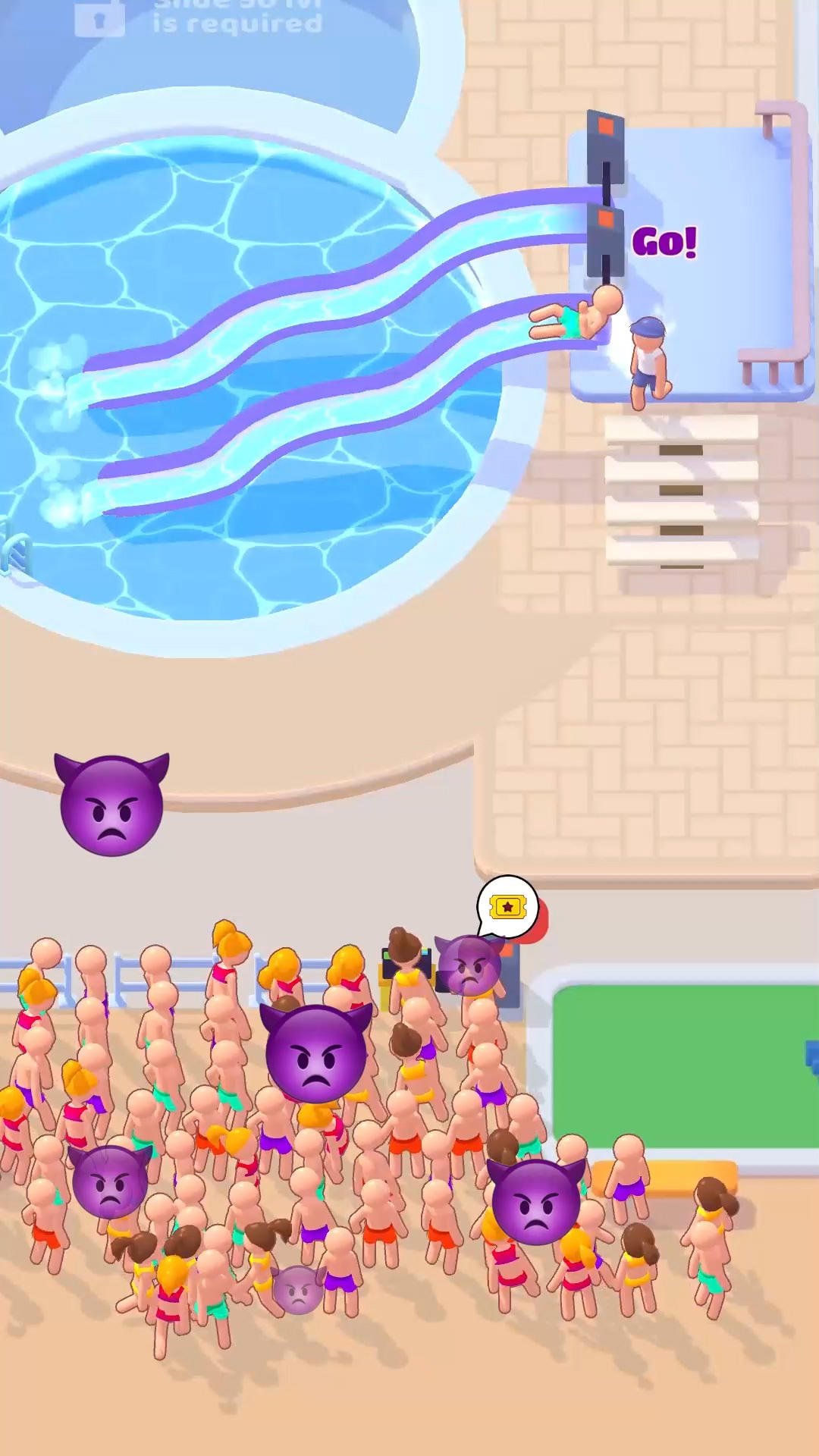 Screenshot of My Aquapark: Idle Water Empire