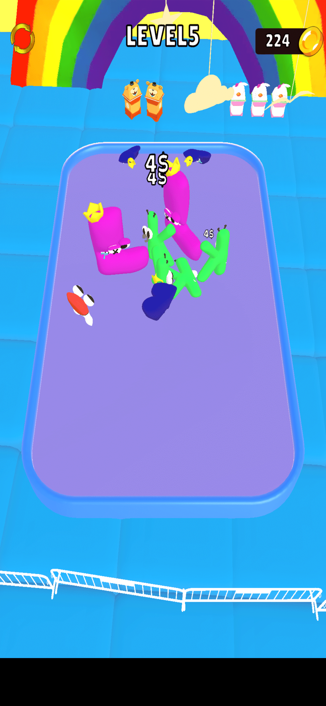 Alphabeto Merge lore Rainbow Game Screenshot