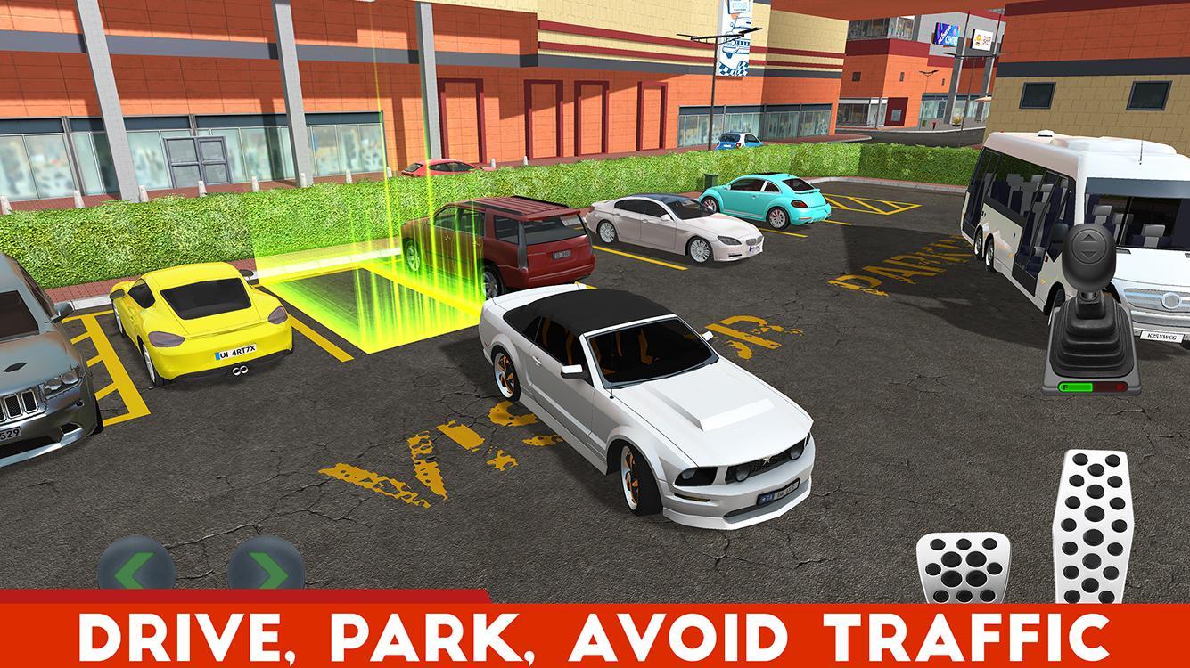 Shopping Mall Parking Lot Game Screenshot
