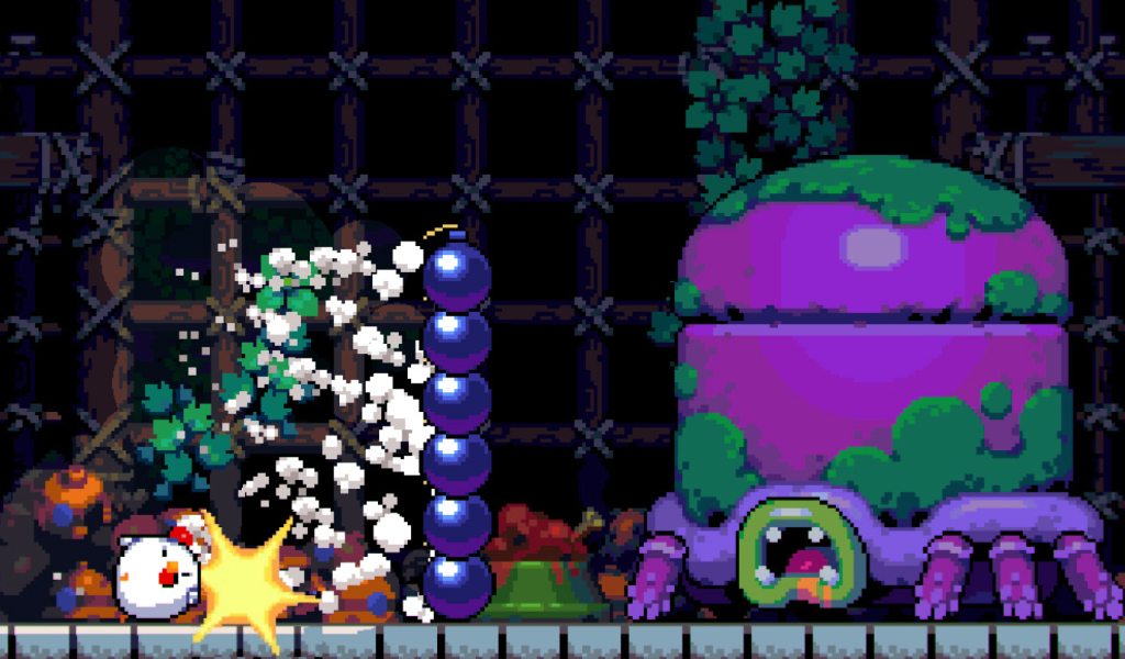 Bomb Chicken ภาพหน้าจอเกม