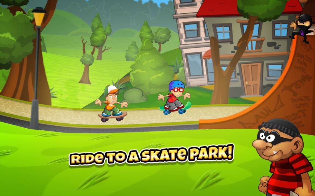 Skater Boys - Skateboard Games 게임 스크린 샷