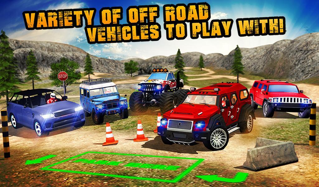 Offroad Parking Challenge 3D Game Screenshot