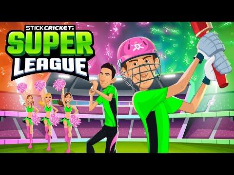 Screenshot dari video Stick Cricket Super League