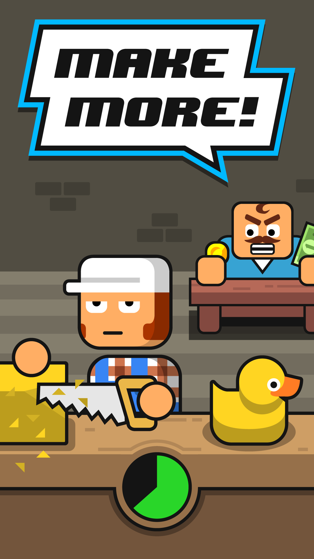 Make More! - Idle Manager Game Screenshot