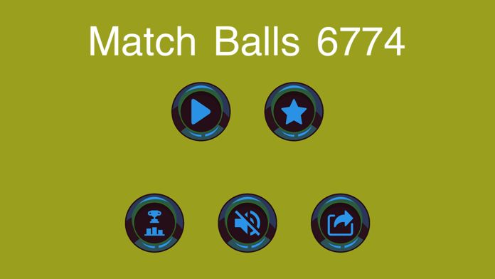 Скриншот игры Match Balls 6774
