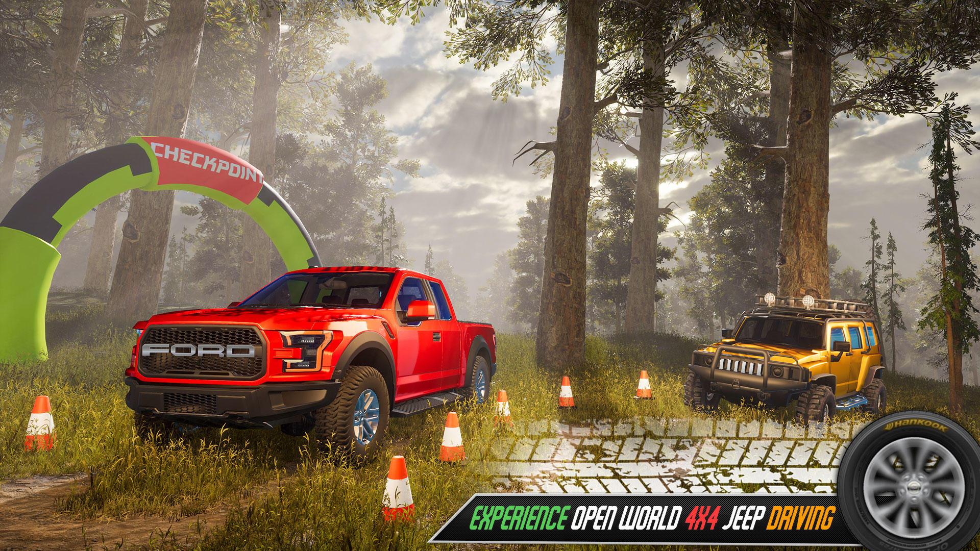 4x4 Offroad Jeep Games Driving ภาพหน้าจอเกม