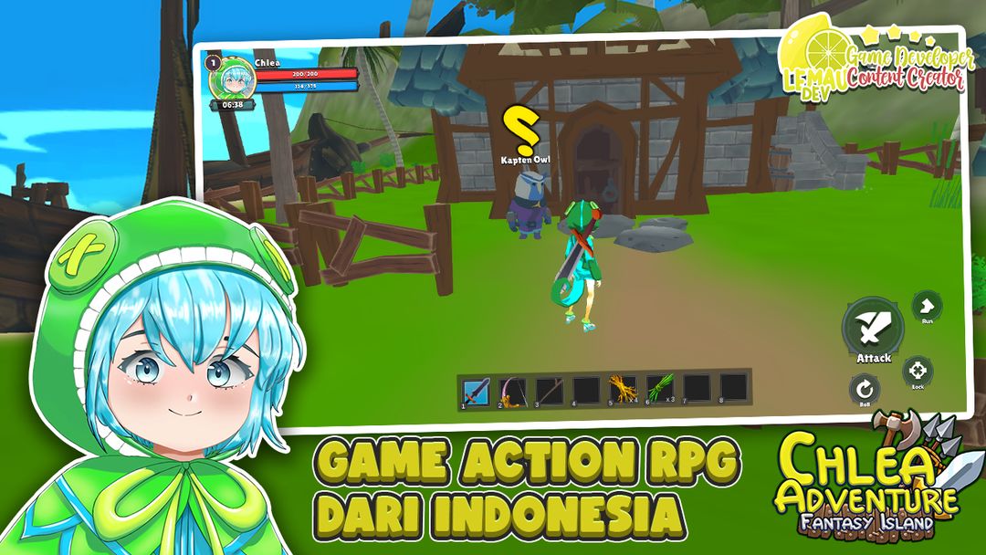 Chlea Adventure Fantasy Island screenshot game