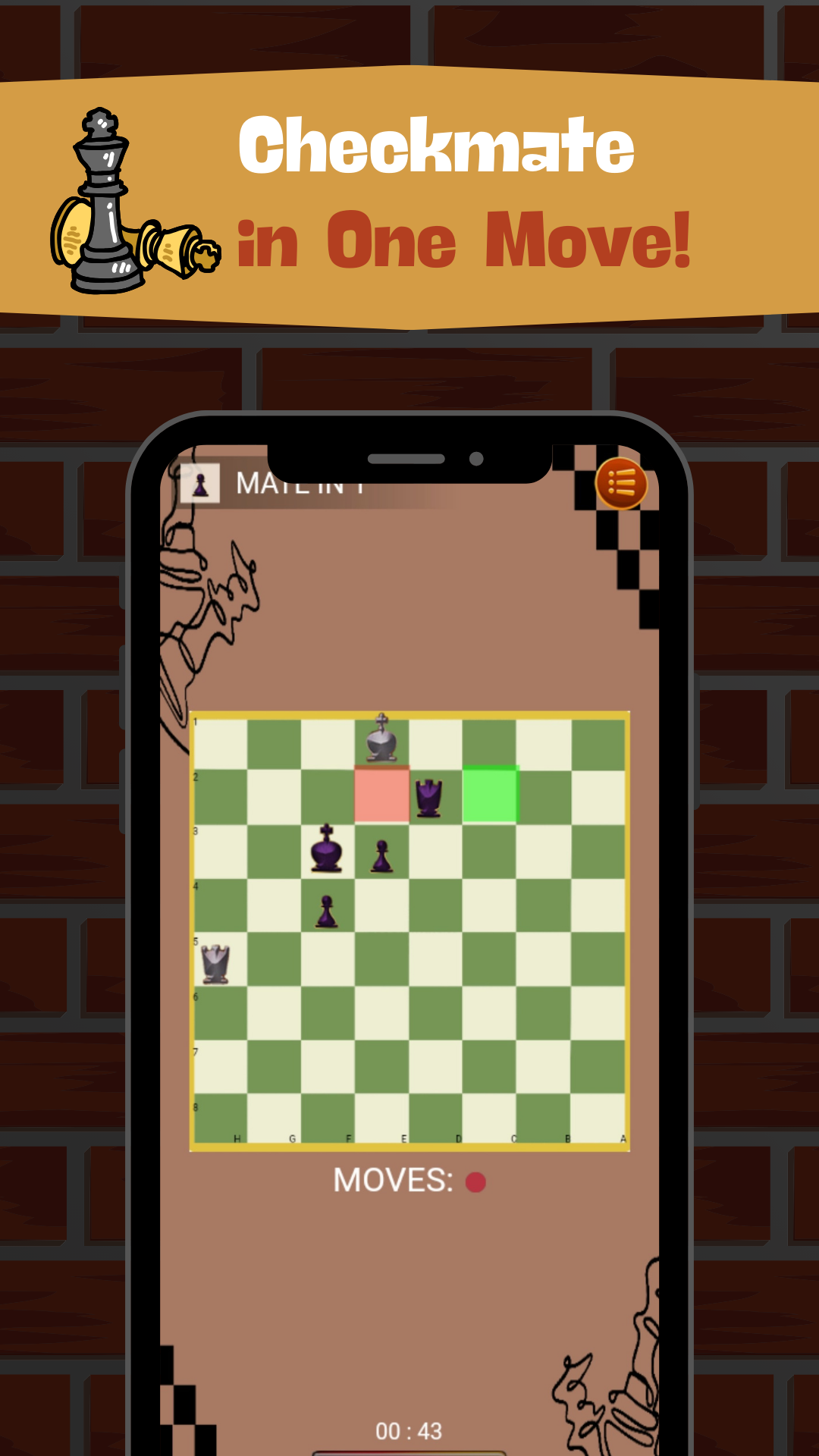 Screenshot of Checkmate Challenges