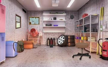 Can You Escape Bike Garage 2 Game Screenshot