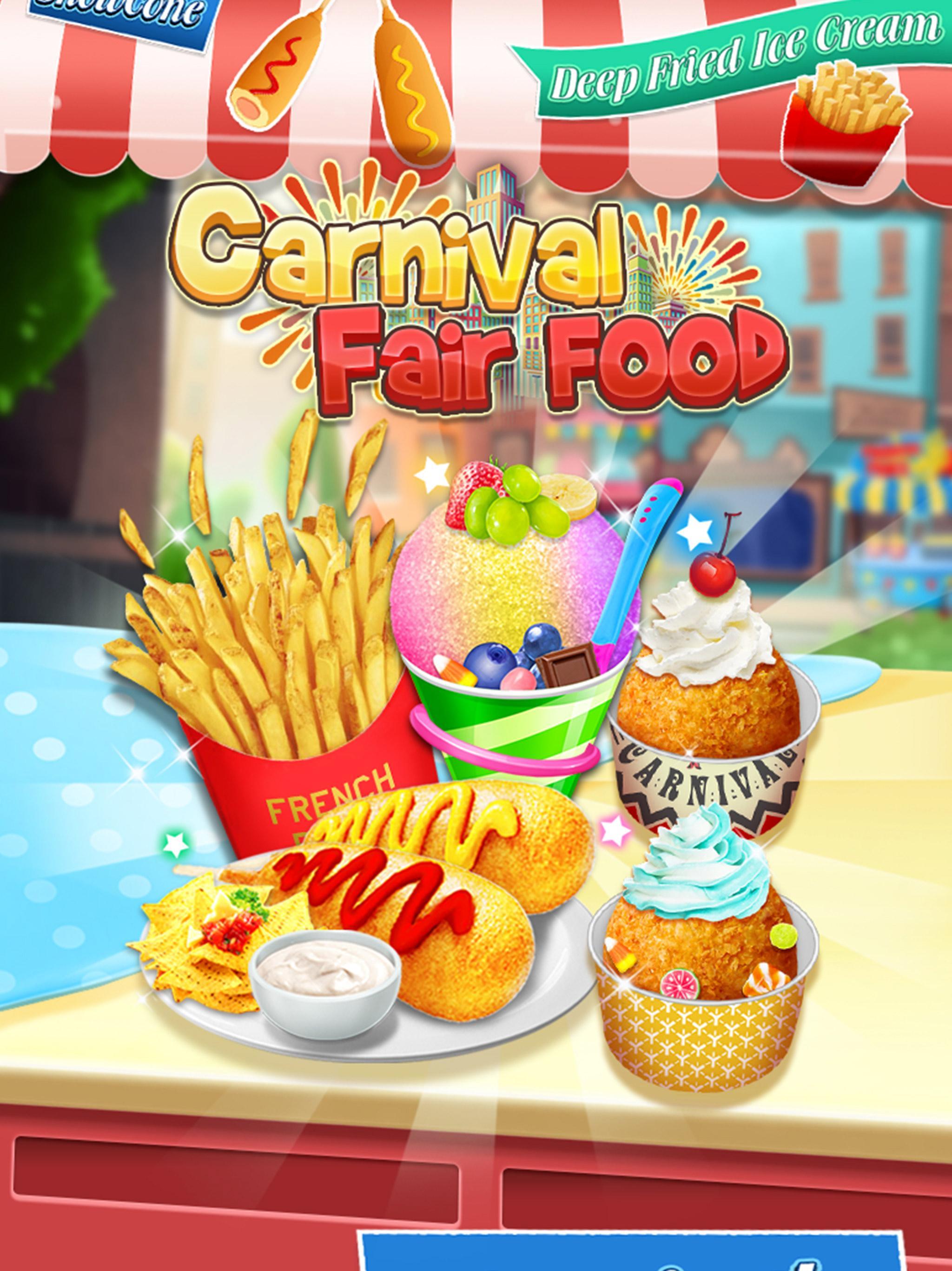 Carnival Fair Food Maker Game Screenshot