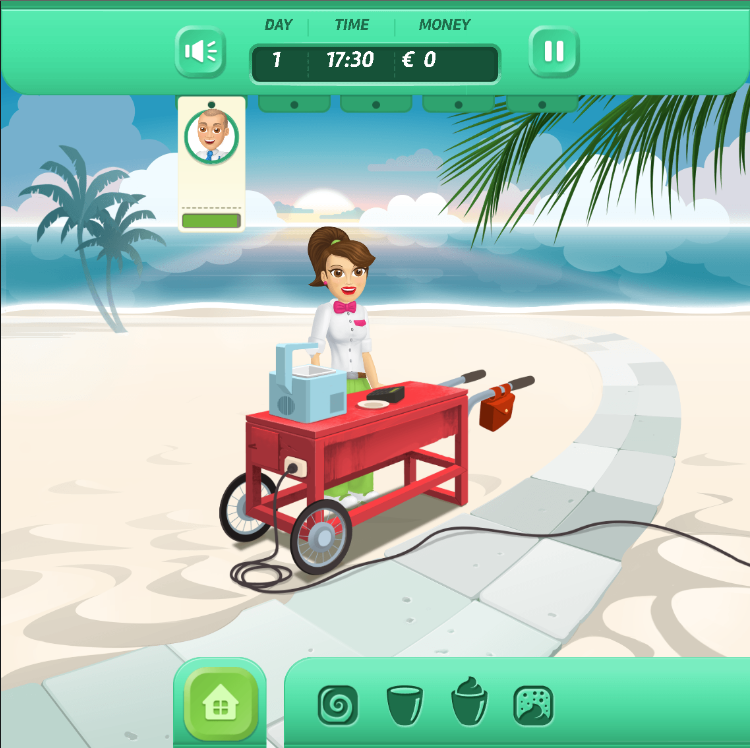 Strawberry Bar Game Screenshot