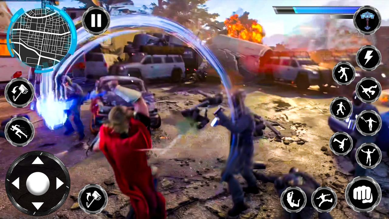 Gangster Crime Hammer Hero 遊戲截圖