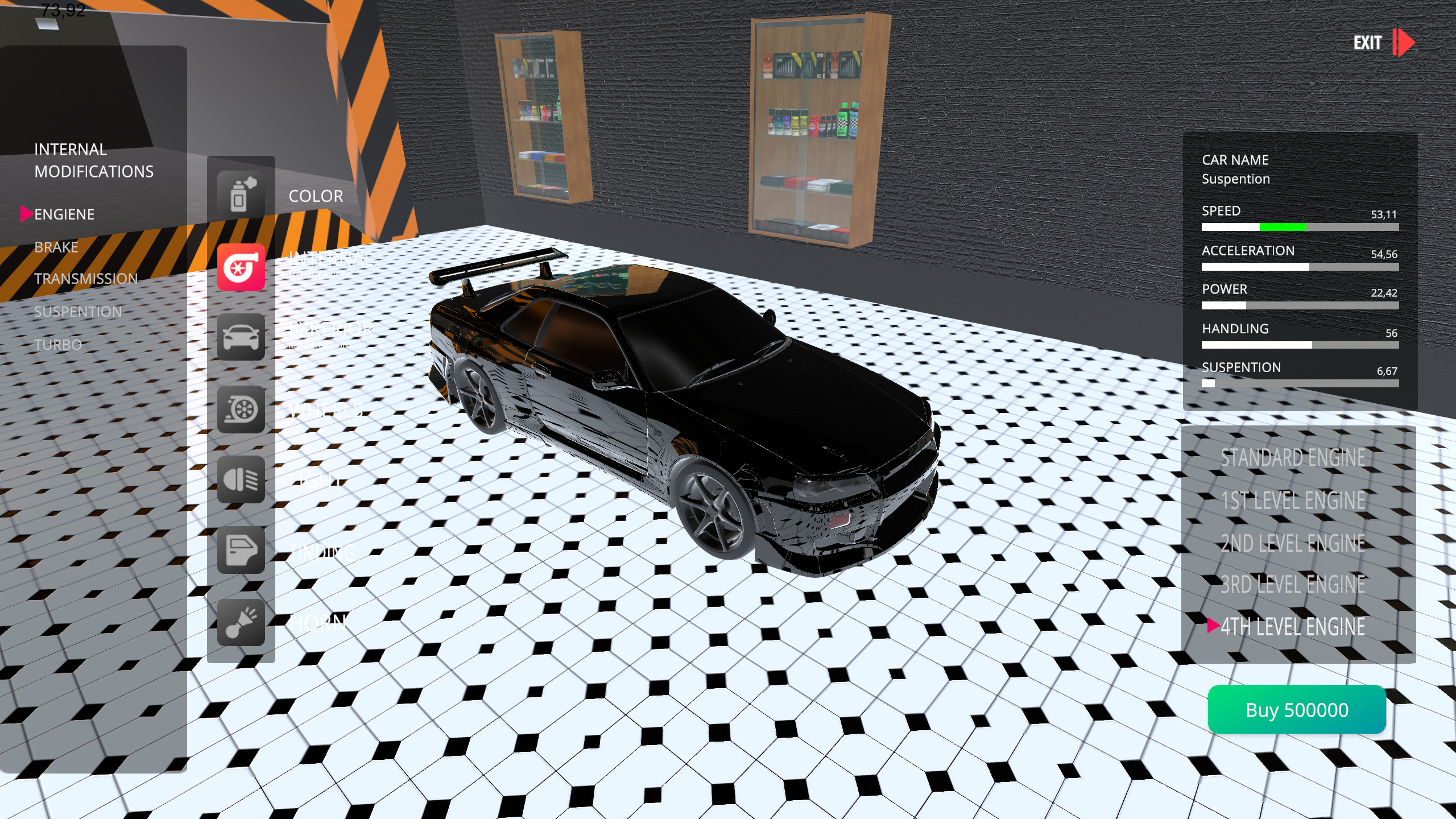 SD Steep Descent Game Screenshot