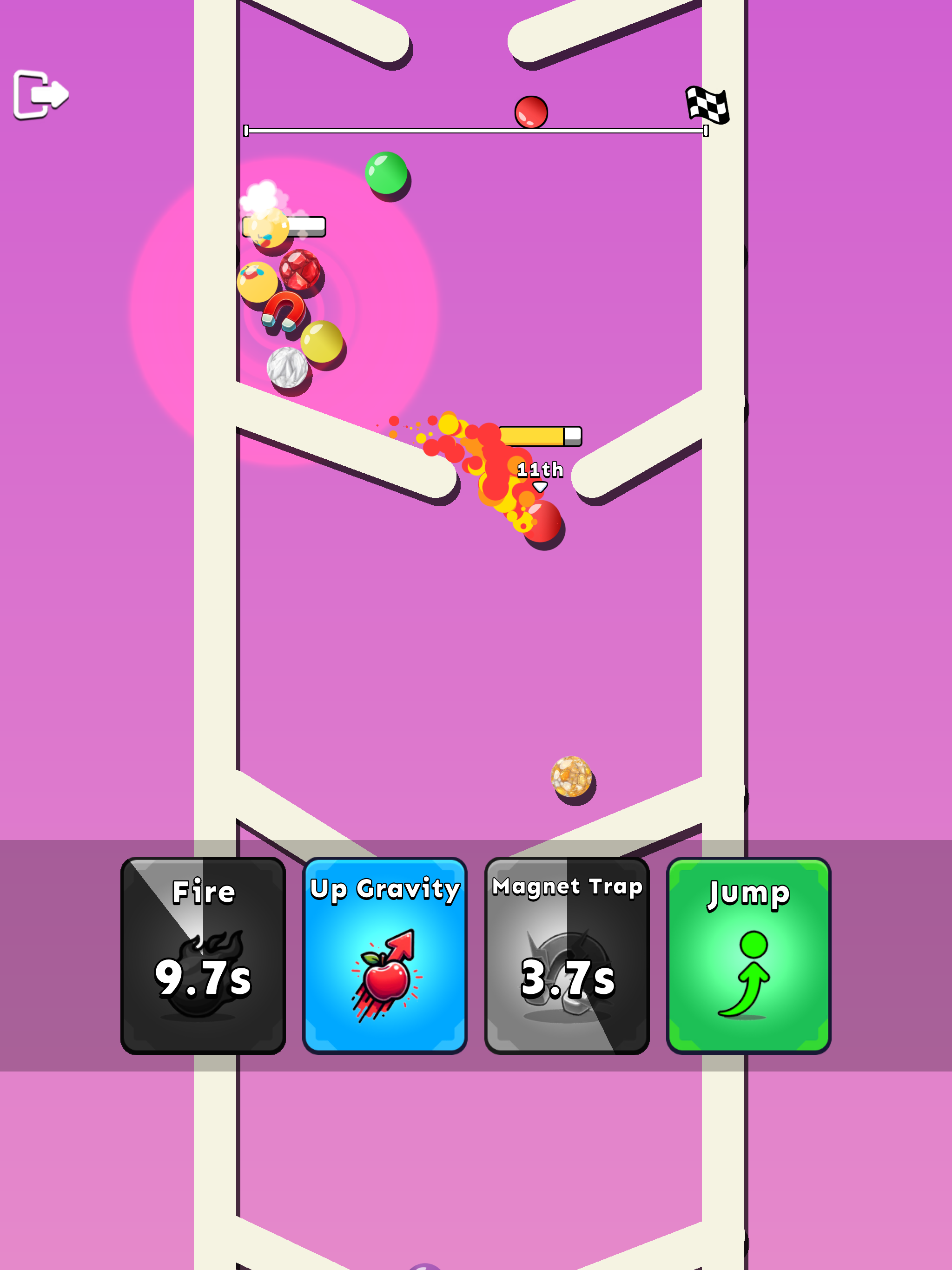 Ball Race Royale: No-Wifi Game Game Screenshot