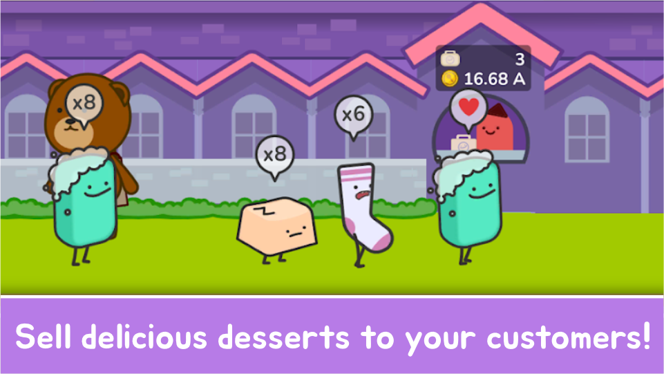 Idle Dessert Tycoon Game Screenshot