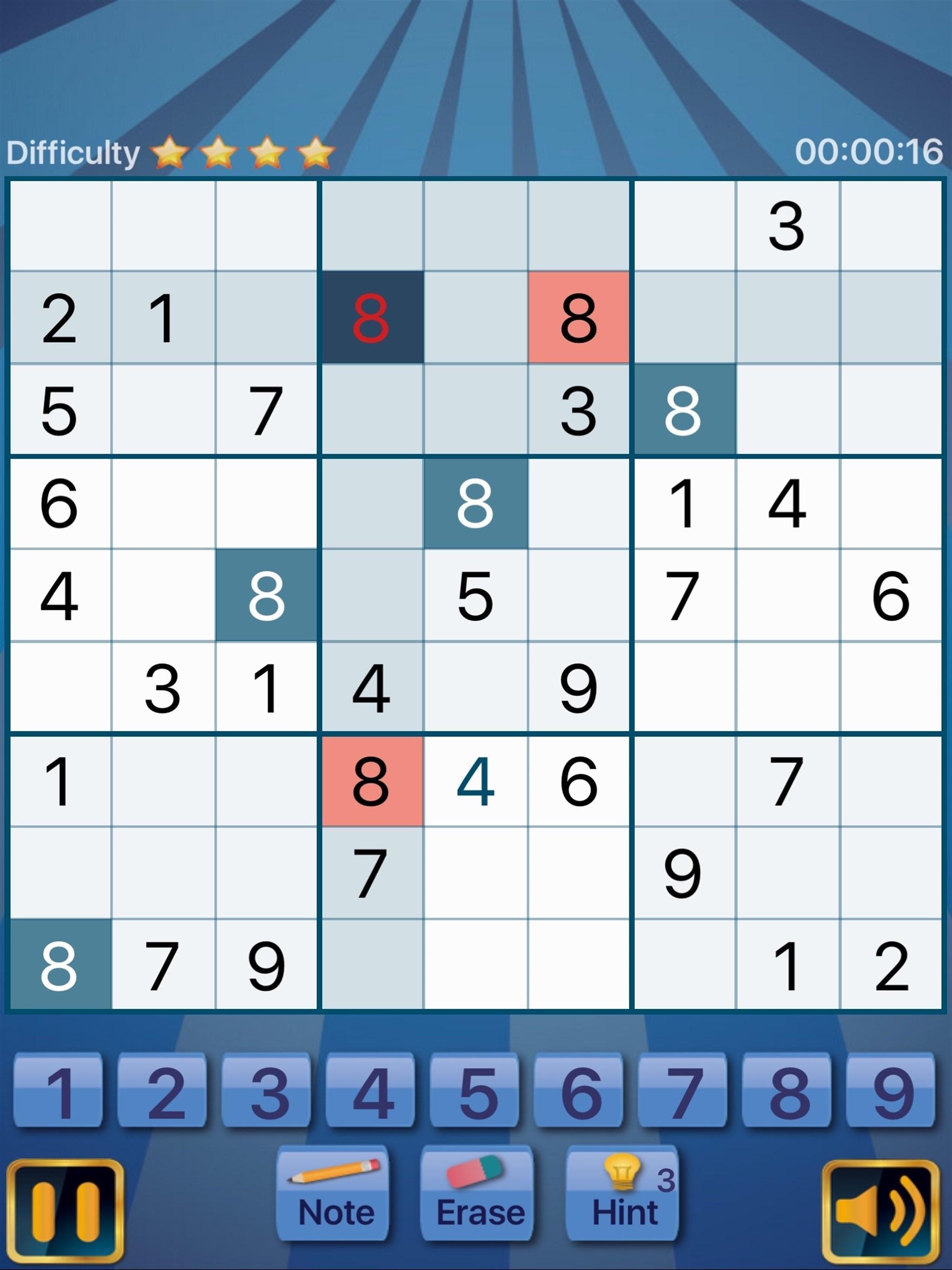 Sudoku - The Way of Kings Game Screenshot