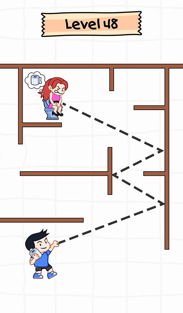 Throwmasters: Toilet Puzzle Game Screenshot