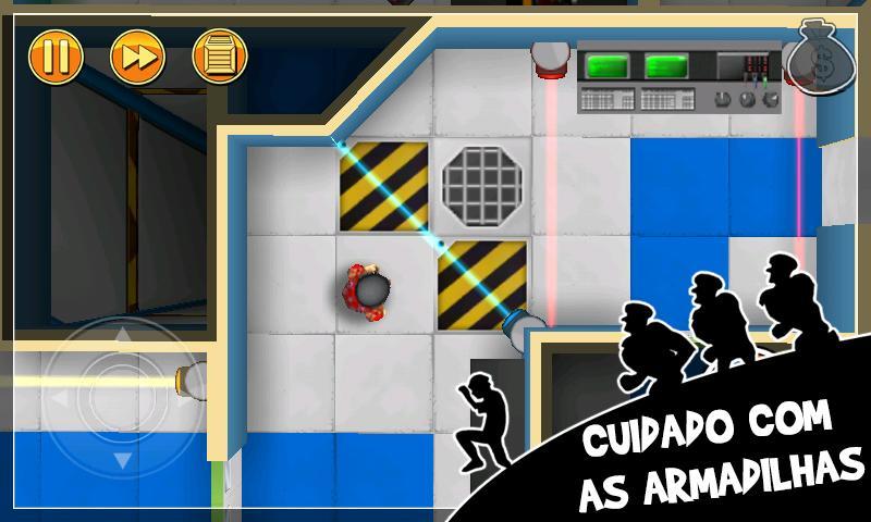 Captura de Tela do Jogo Robbery Bob - ladrão engraçado