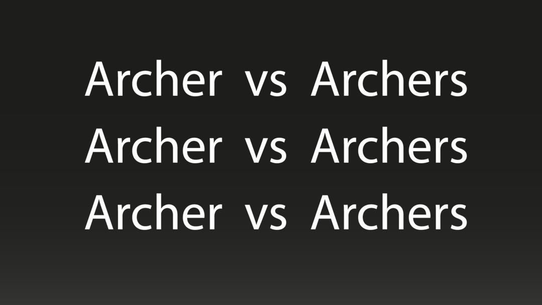 Screenshot of Archer vs Archers Archery Game