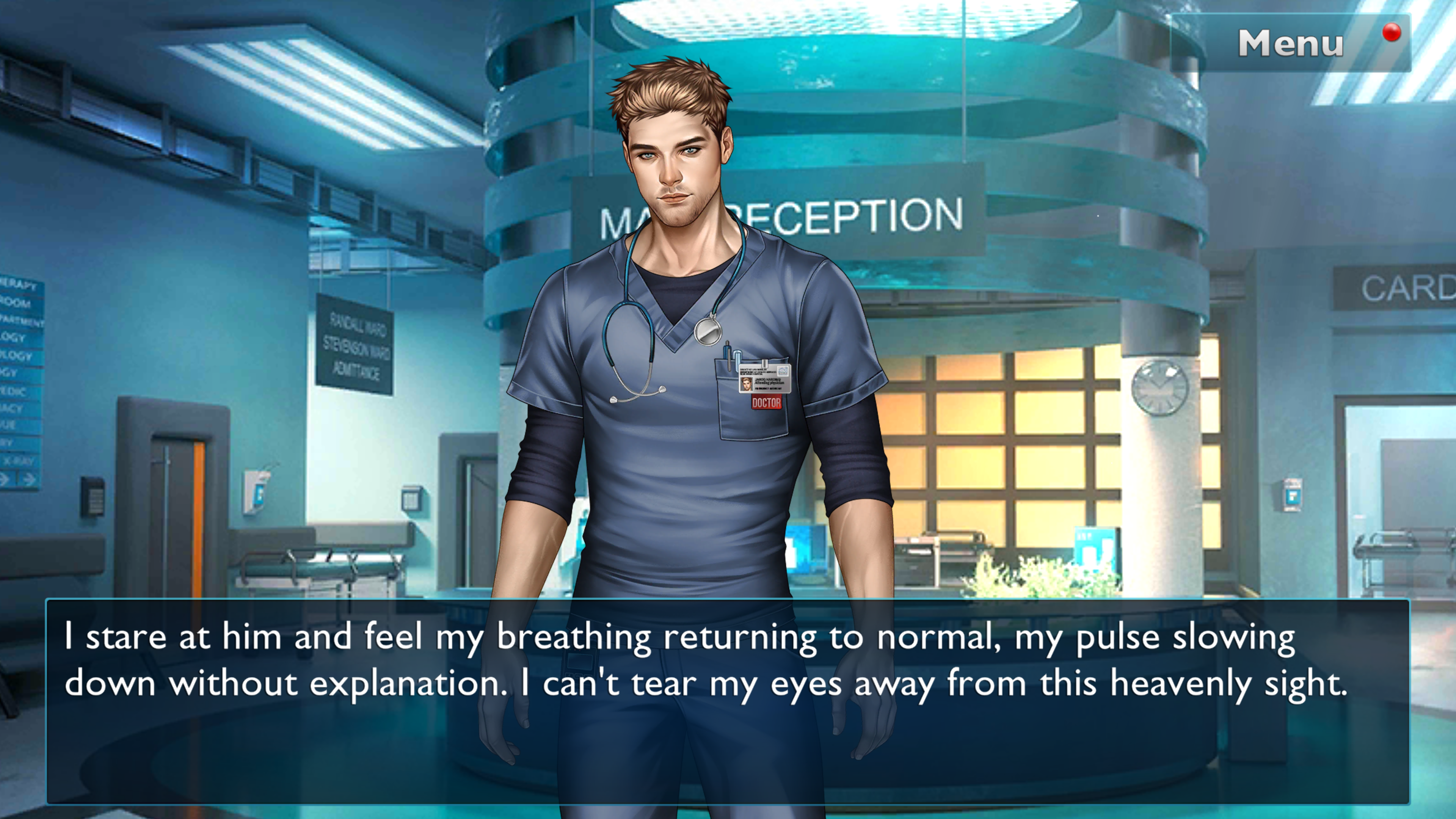 Is It Love? Blue Swan Hospital Game Screenshot