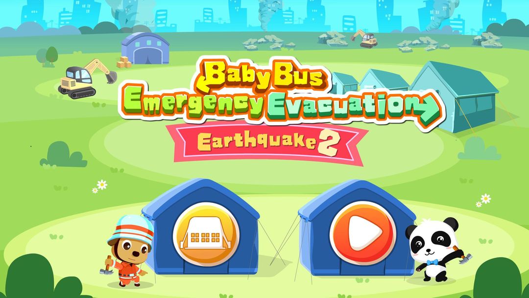 Baby Panda Earthquake Safety 2 ภาพหน้าจอเกม