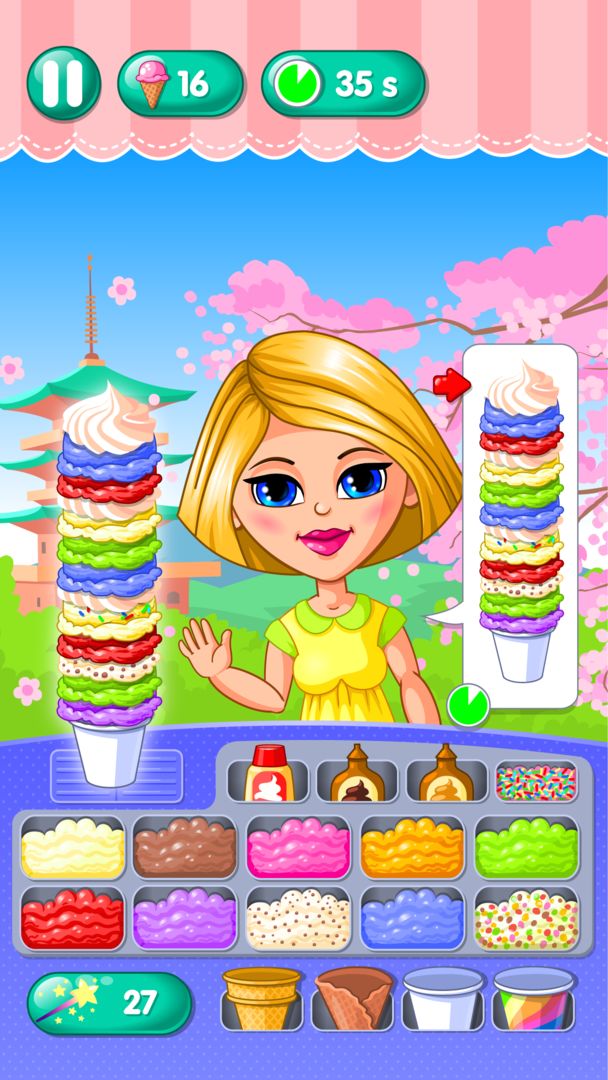 Screenshot of My Ice Cream World