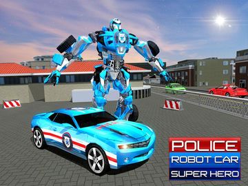 Police Car Robot Superhero ภาพหน้าจอเกม