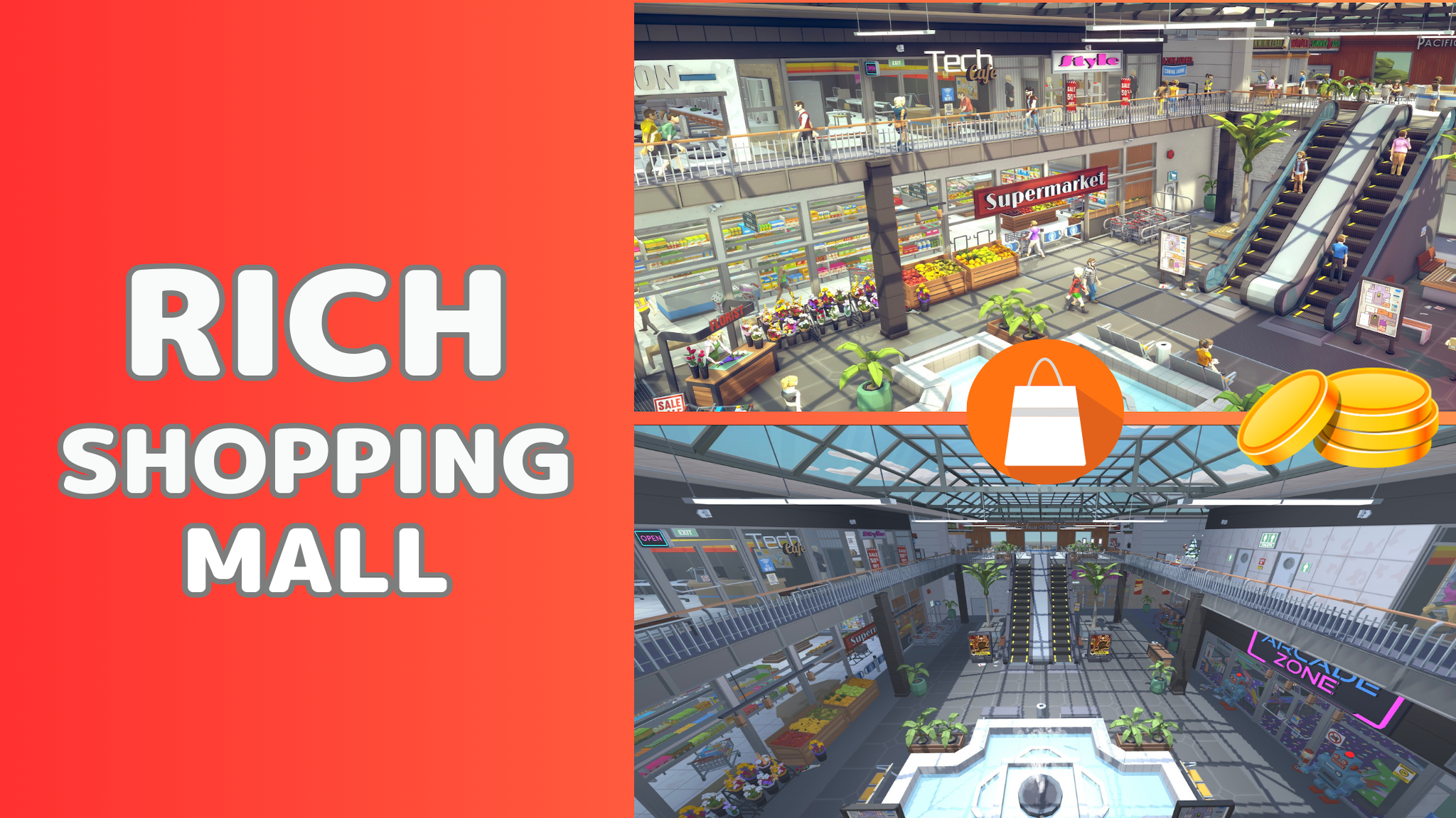 Shopping Mall Tycoon - Jogo Gratuito Online