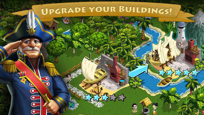 Tap Paradise Cove: Explore Pirate Bays and Treasure Islands Game Screenshot