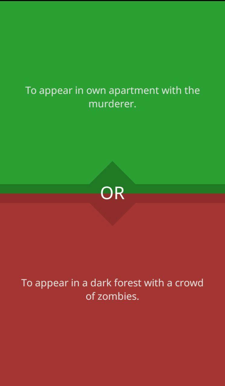 Ealy - Would You Rather? Game Screenshot