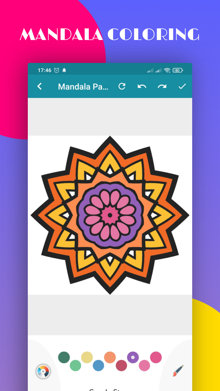 Jogo de colorir padrão de mandala versão móvel andróide iOS apk baixar  gratuitamente-TapTap