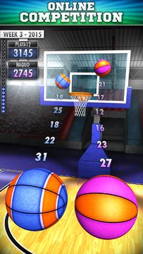 Basketball Clicker Game Screenshot