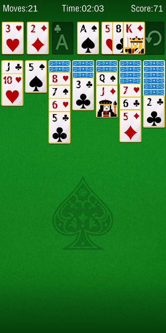 Screenshot 1 of Classic Spider Cards Solitaire 1.0
