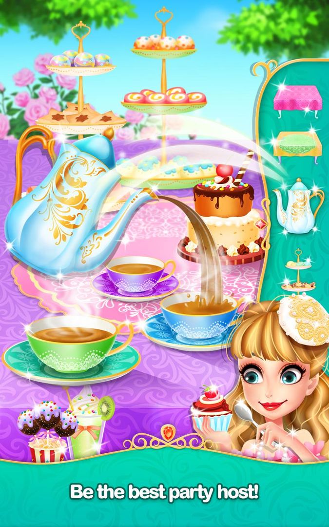 Princess Tea Party Salon ภาพหน้าจอเกม