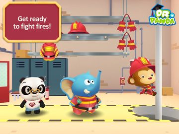 Dr. Panda Firefighters Game Screenshot