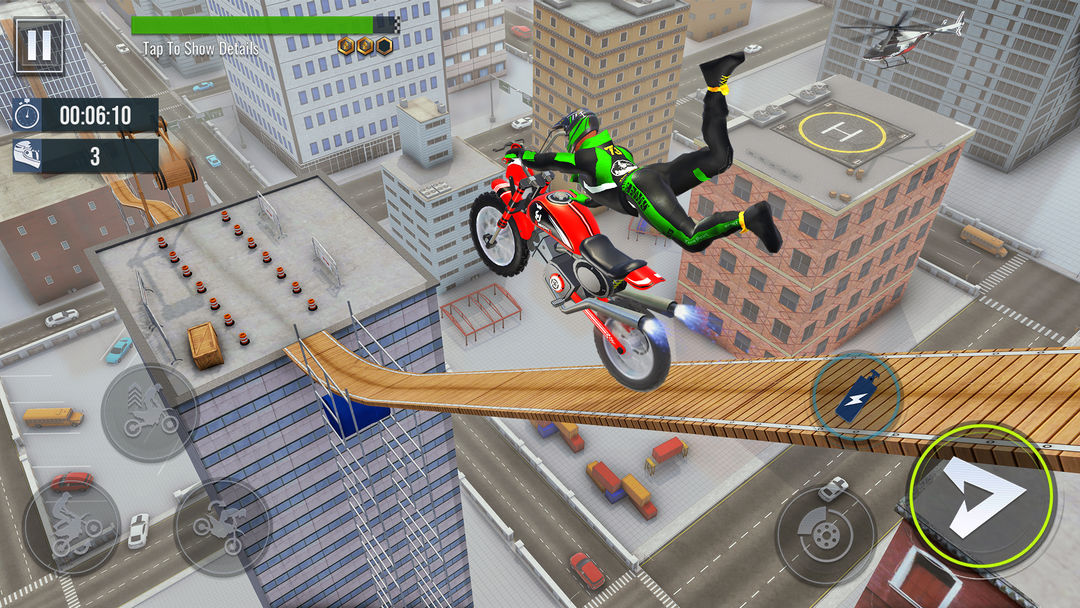Screenshot of Bike Stunt : Motorcycle Games