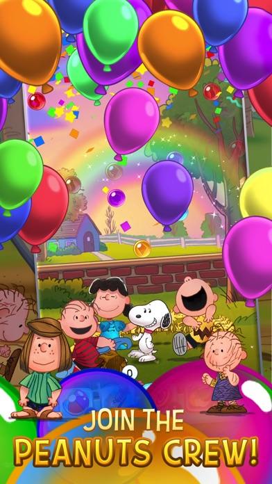 Bubble Shooter - Snoopy POP! Game Screenshot