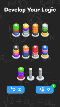 Nuts Sort - Color Sort Game Screenshot