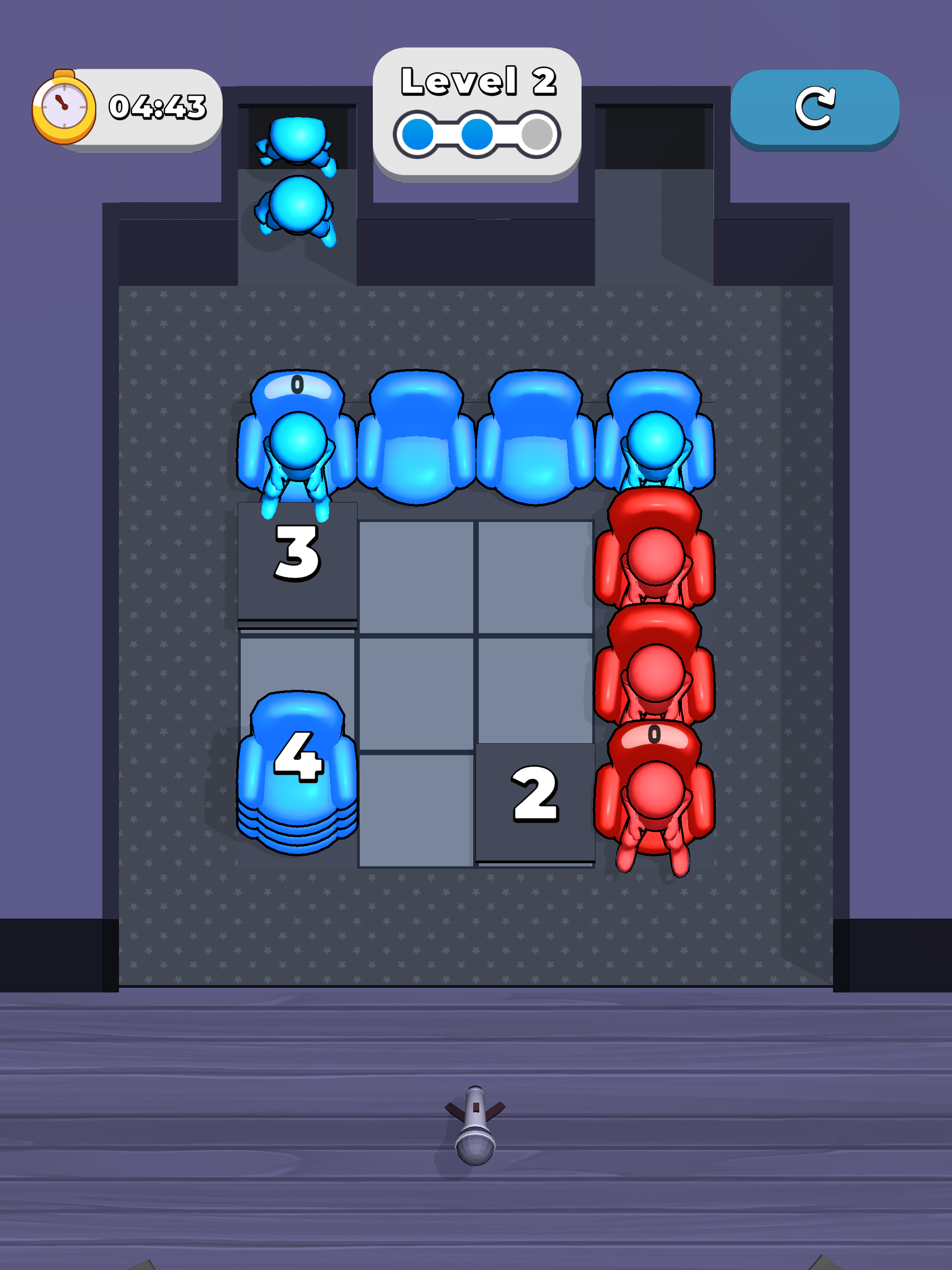 Seat Master 3D Game Screenshot