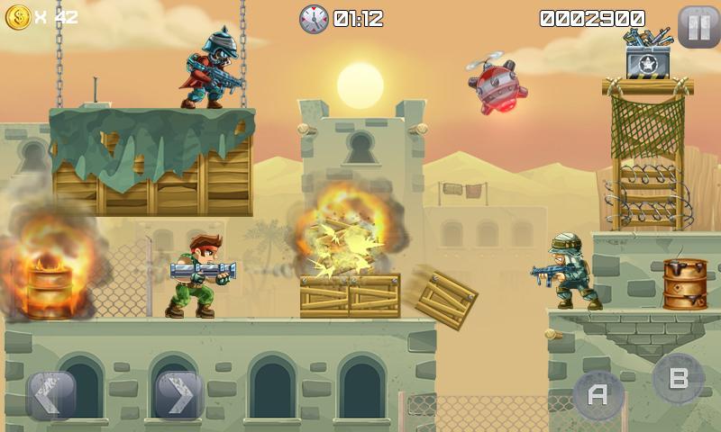Metal Soldiers Game Screenshot