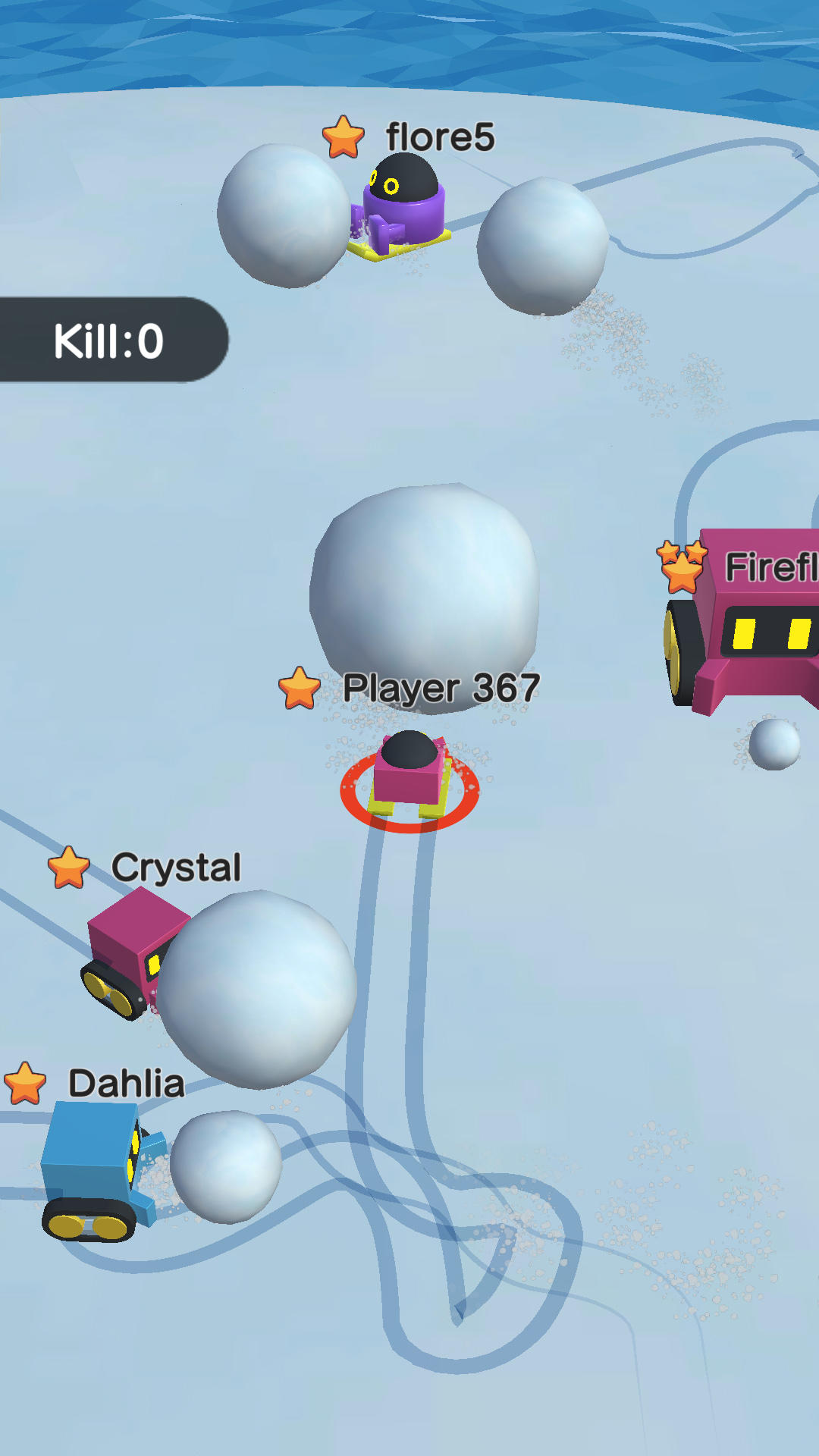 雪球大乱斗 ゲームのスクリーンショット