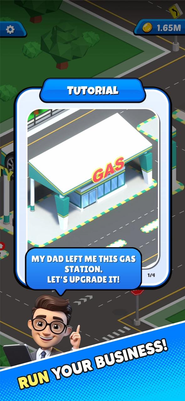 Gas Station Empire Game Screenshot