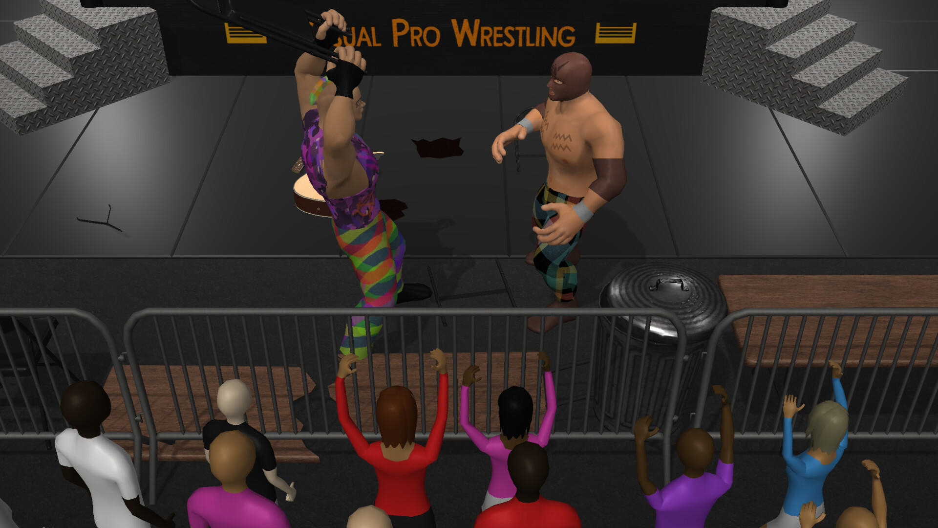 Casual Pro Wrestling ภาพหน้าจอเกม