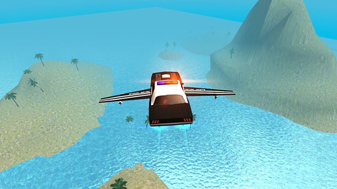 Flying Car Free: Police Chase ภาพหน้าจอเกม