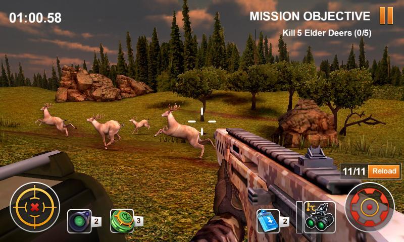 荒野狩獵 - Hunting Safari 3D遊戲截圖