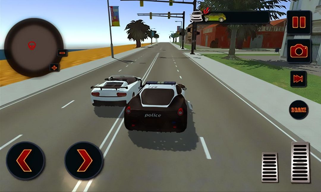 LA Mafia Police War Chase 2016 screenshot game