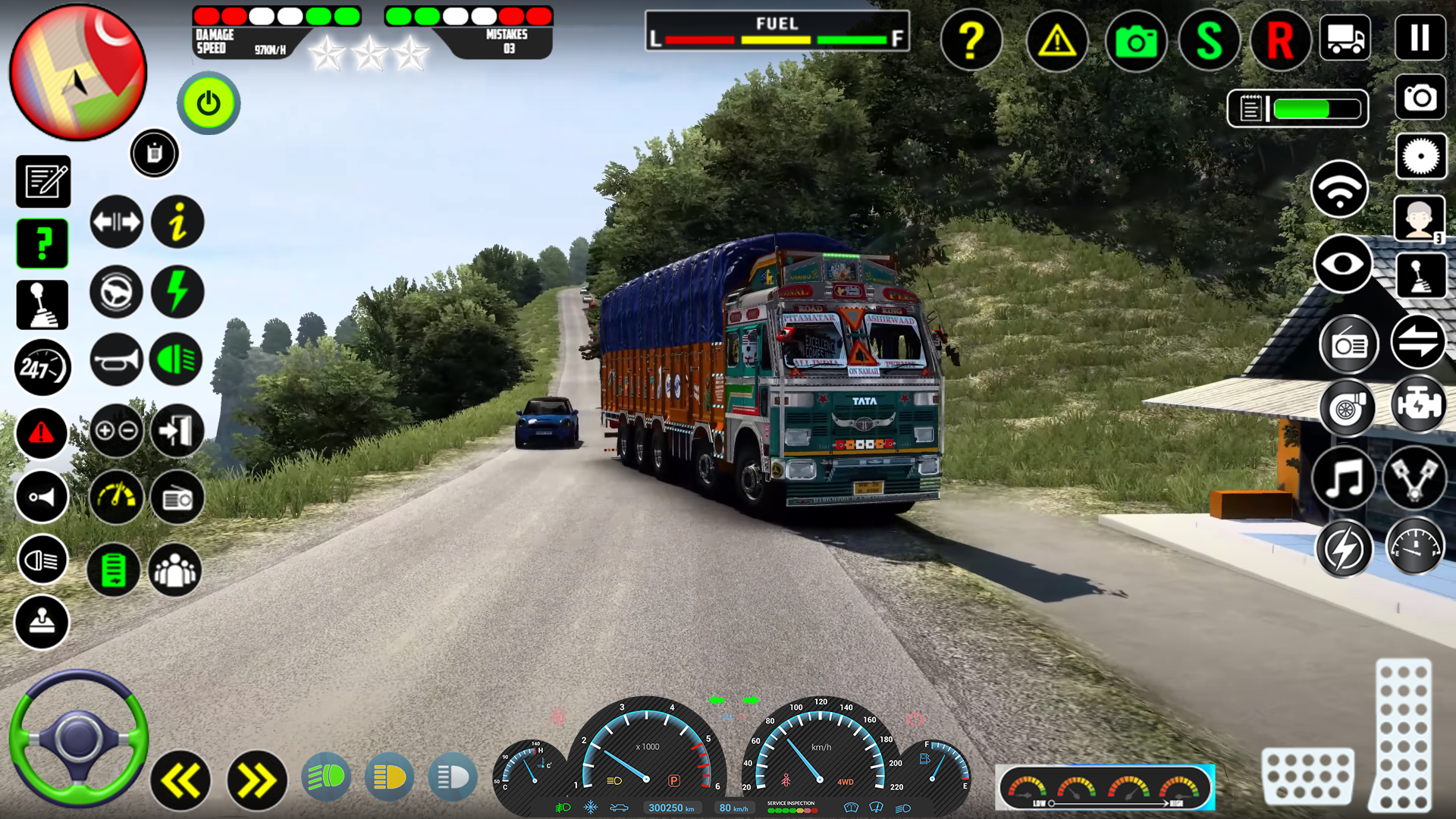 Screenshot of Heavy Indian Truck Game 2023