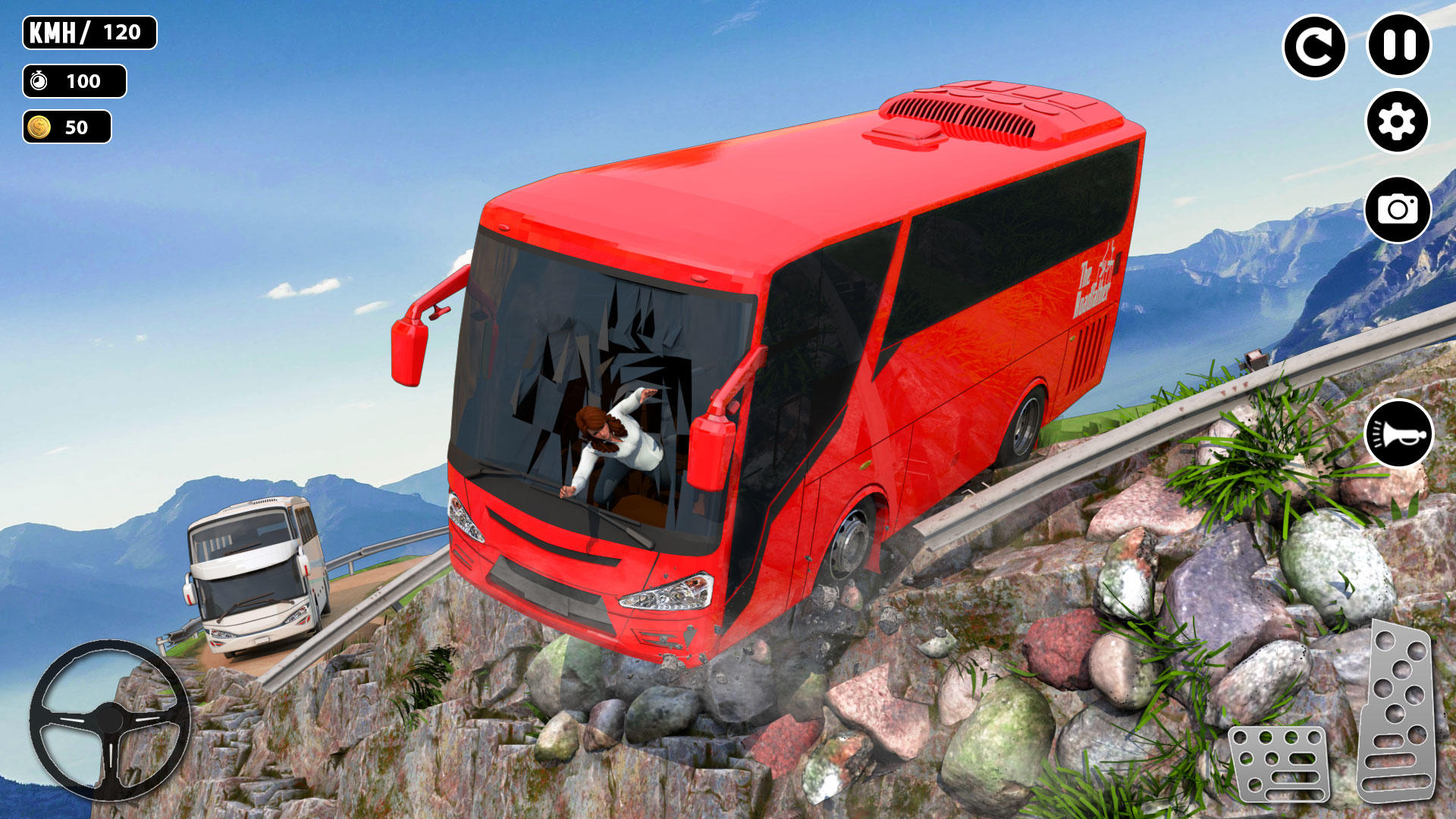 Offroad Snow Hill Bus Driving - Apps on Google Play